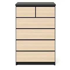 DECORACION CREATIVA - Cajonera 6 Cajones Grafito Albayalde premium