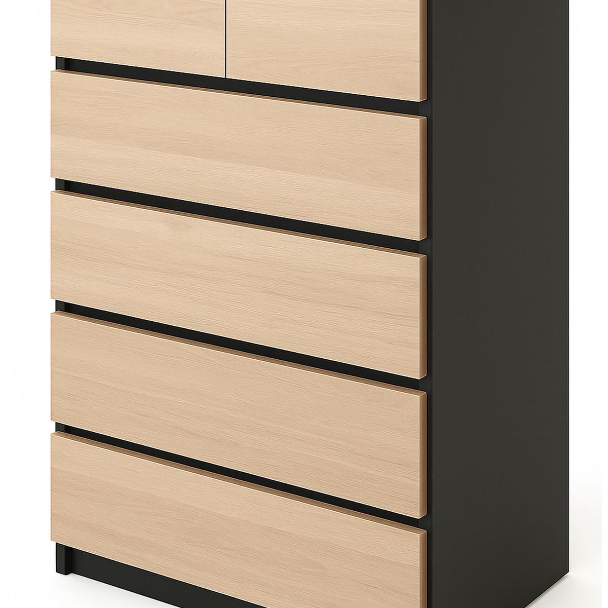 DECORACION CREATIVA - Cajonera 6 Cajones Grafito Albayalde  premium