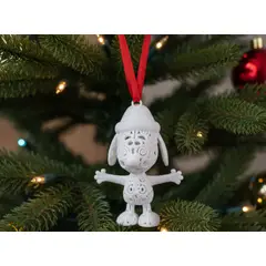 GENERICO - Adorno ornamental navideño de Snoopy