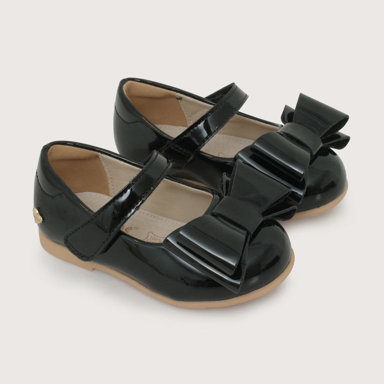 Ballerina Casual Negra Niña