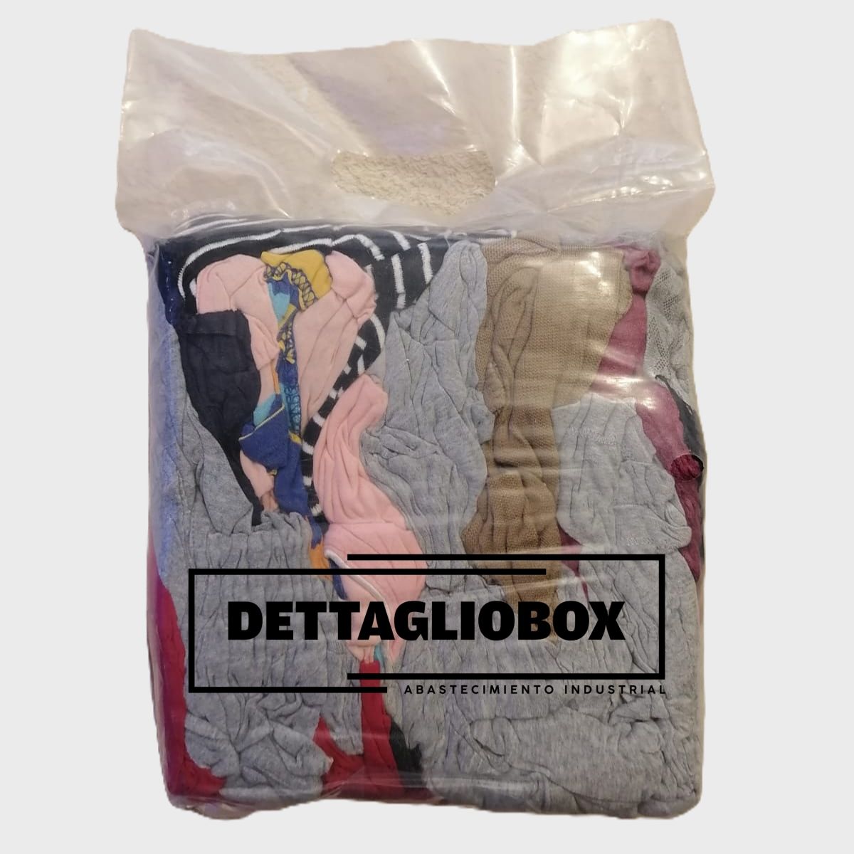 GENERICO - TRAPO LIMPIEZA MAQUINA COLOR – 1 KILO