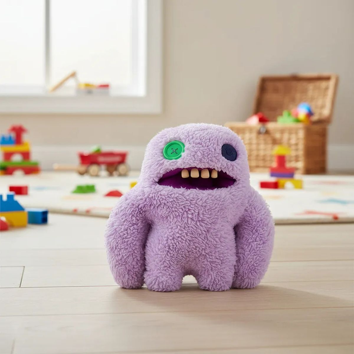 GENERICO - Peluche Juguete Fuggler Peluche Mounstro Con Diente Al Azar Laboratory