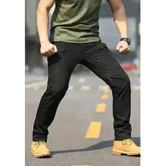 BLUE MOUNTAIN - PANTALON TACTICO CARGO MULTIPLES BOLSILLOS OUTDOOR