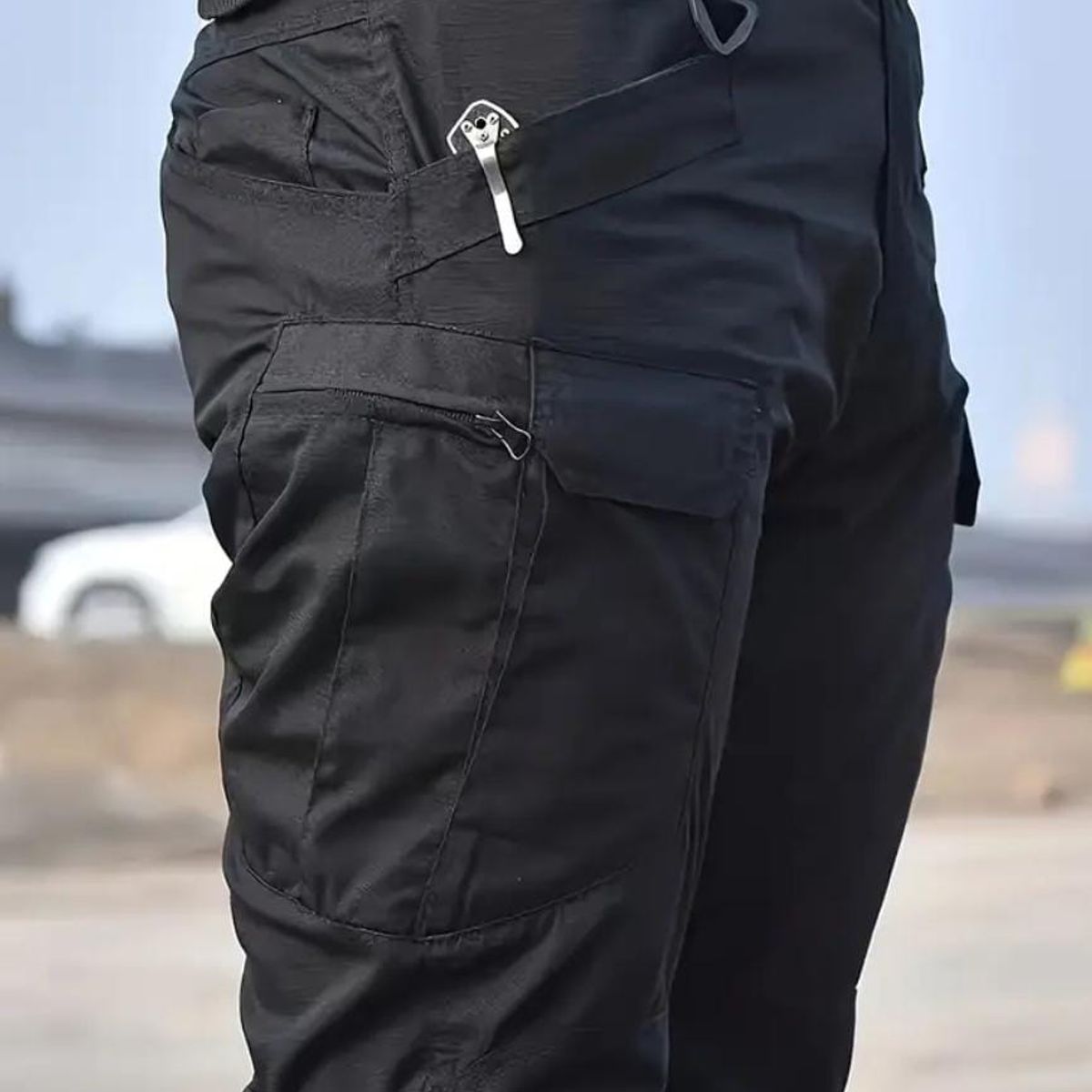 BLUE MOUNTAIN - PANTALON TACTICO CARGO MULTIPLES BOLSILLOS  OUTDOOR