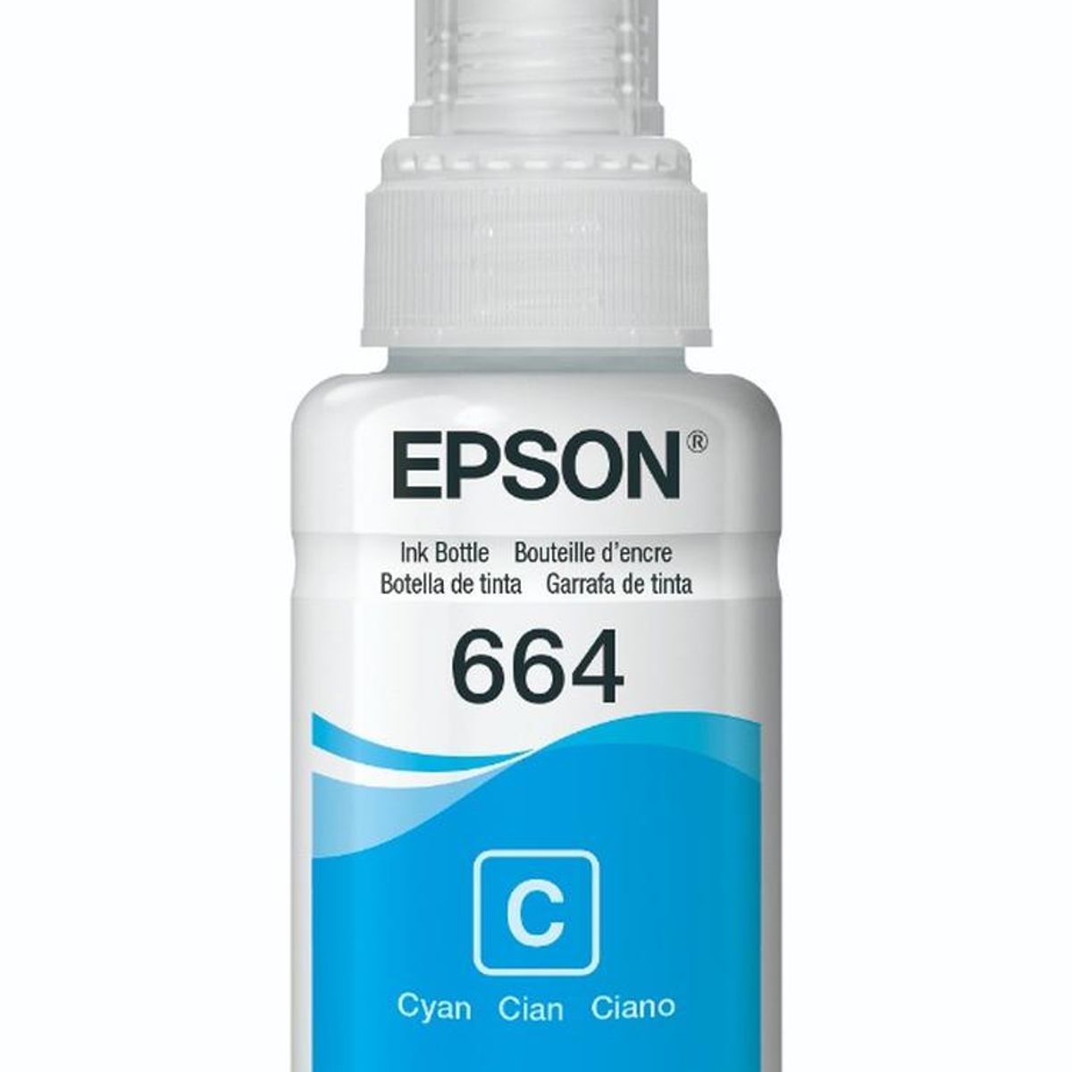 EPSON - Botella de tinta EPSON Cyan T524