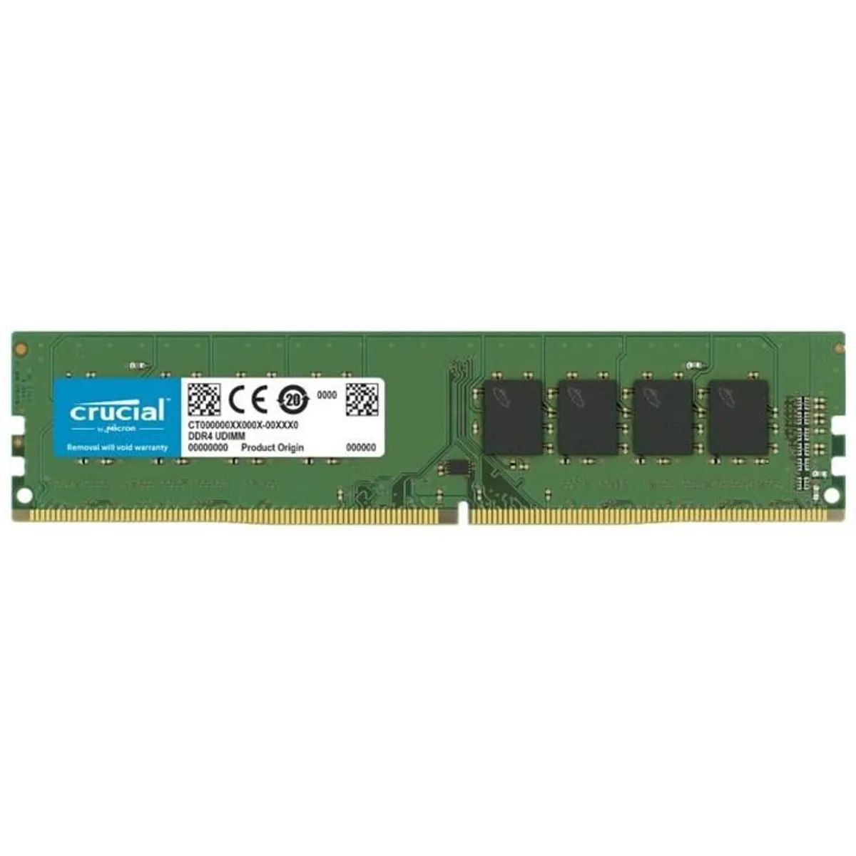 CRUCIAL - Memoria 8GB RAM DDR4 2666MHz PC4-21300 CT8G4DFRA266 Reacondicionado