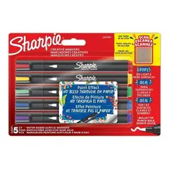 SHARPIE - Marcador Acrílico Creative Punta Redonda X5 Colores
