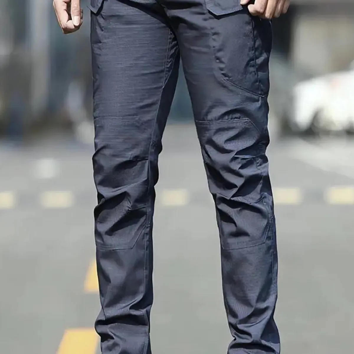 BLUE MOUNTAIN - PANTALON TACTICO CARGO MULTIPLES BOLSILLOS  OUTDOOR