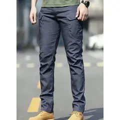 BLUE MOUNTAIN - PANTALON TACTICO CARGO MULTIPLES BOLSILLOS OUTDOOR