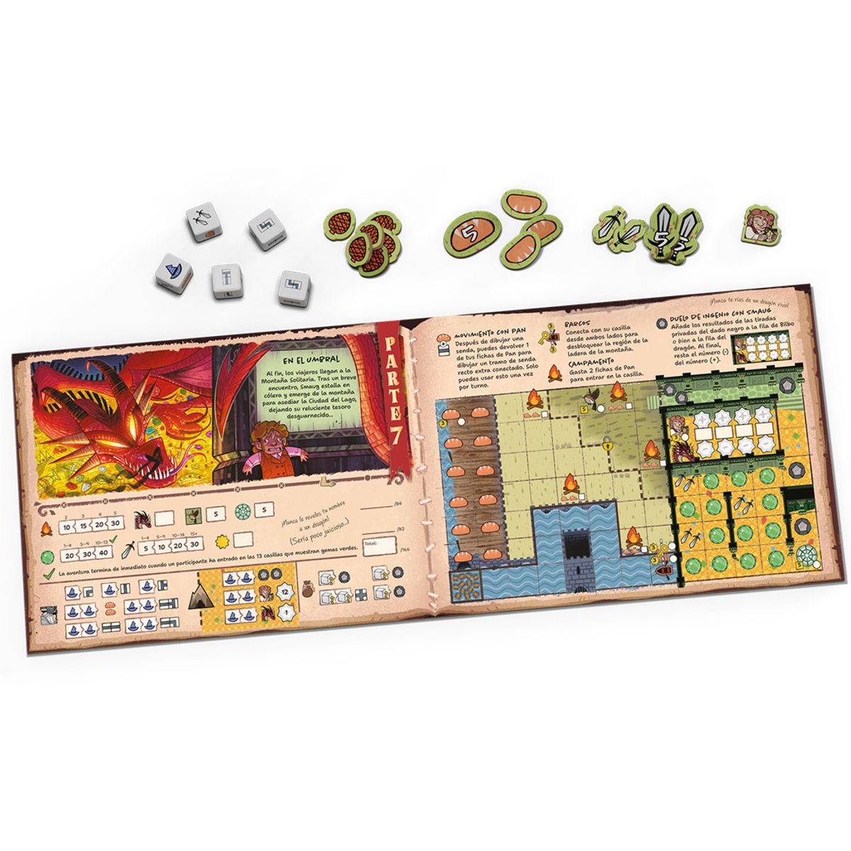 ASMODEE - EL HOBBIT - HISTORIA DE UNA IDA Y DE UNA VUELTA