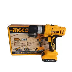 INGCO - Taladro percutor inalambrico de 12V