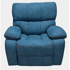 GENERICO - BERGER RECLINABLE ELECTRICO RELAXLINE AZUL PUERTO USB