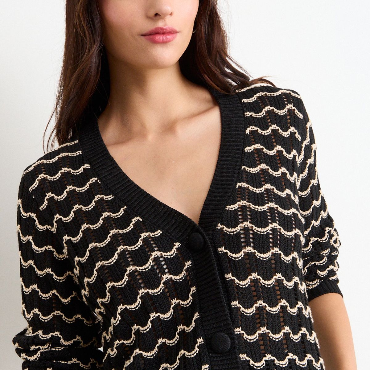 IO - Chaleco Fantasia Mujer Negro Io