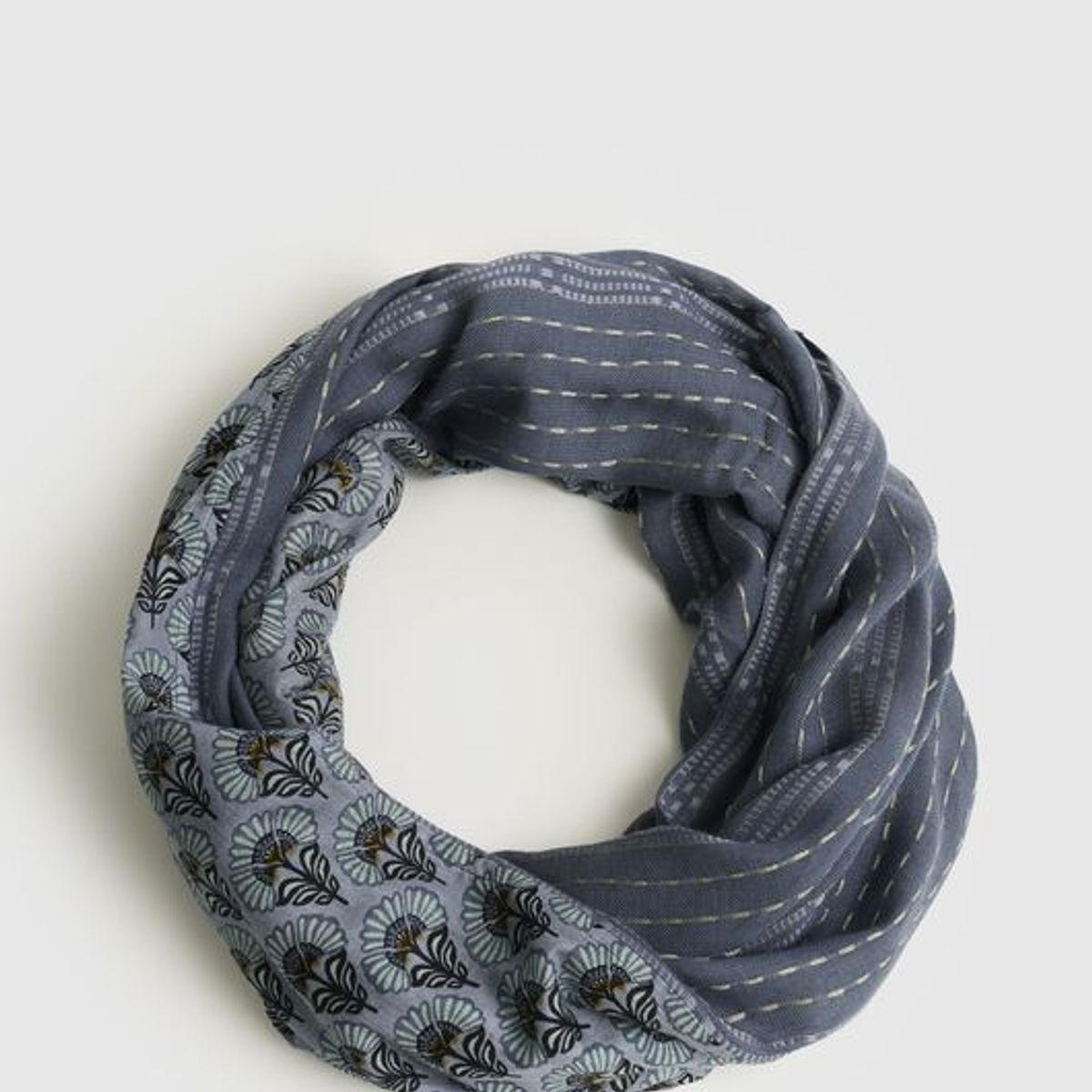 LOUNGE - Bufanda Loop Flores Boho LOUNGE