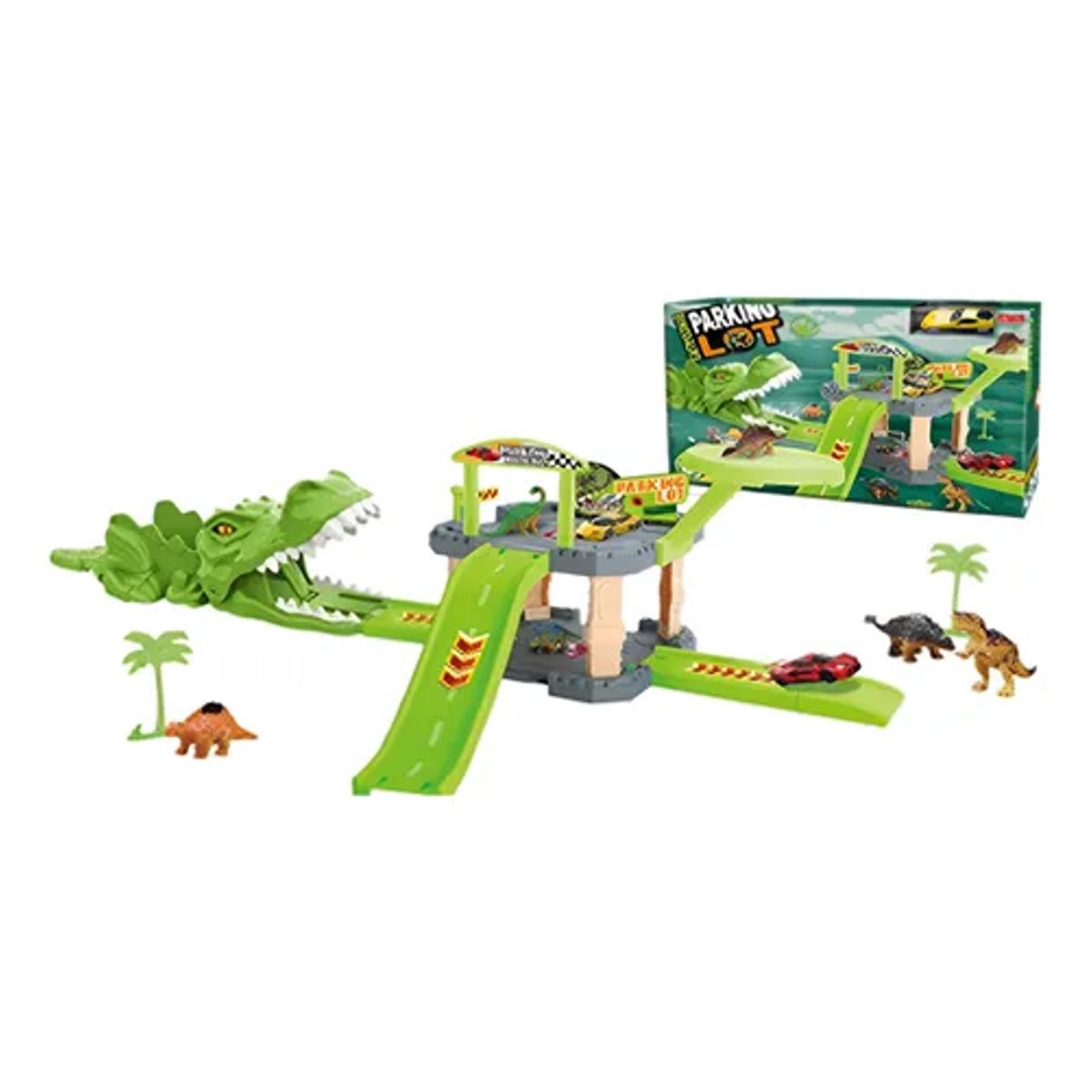GENERICO - Pista Dinosaurio Carros De Juguete Dinosaurio