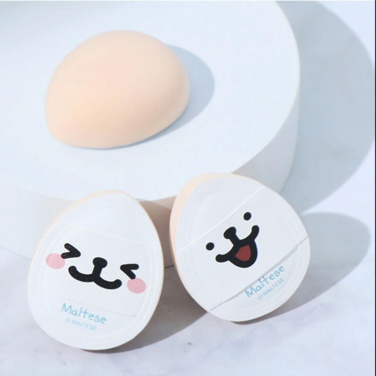 FLALIA - Maltese Water Drop Makeup PuffS 2P