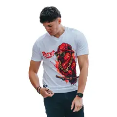 PARROT - Polera Premium Loro Marca