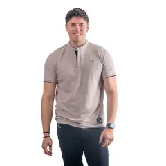 PARROT - Polera con cuello Premium Marca