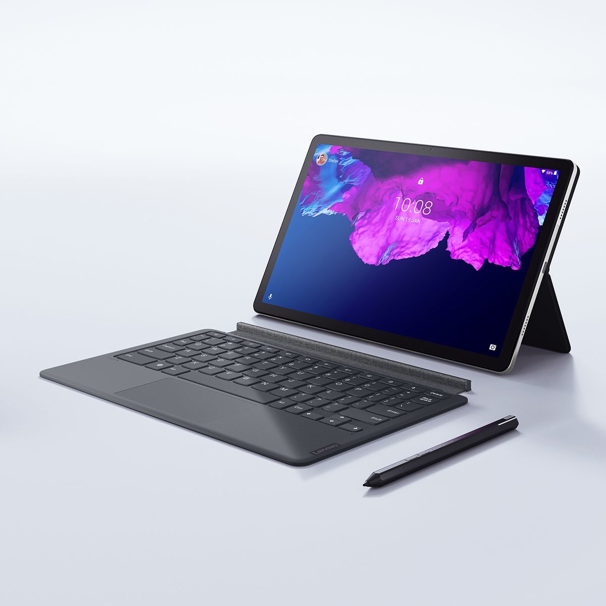 LENOVO - Tablet Lenovo P11 6GB-128GB 11" 2K Wifi + Teclado y lápiz