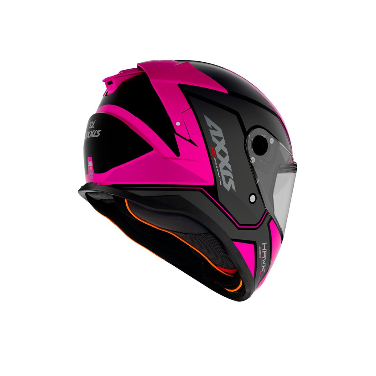AXXIS - Casco Para Moto  Axxis Hawk Sv Judge brillante