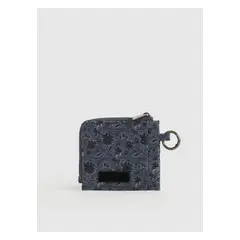 LOUNGE - Tarjetero Canvas Flores Boho