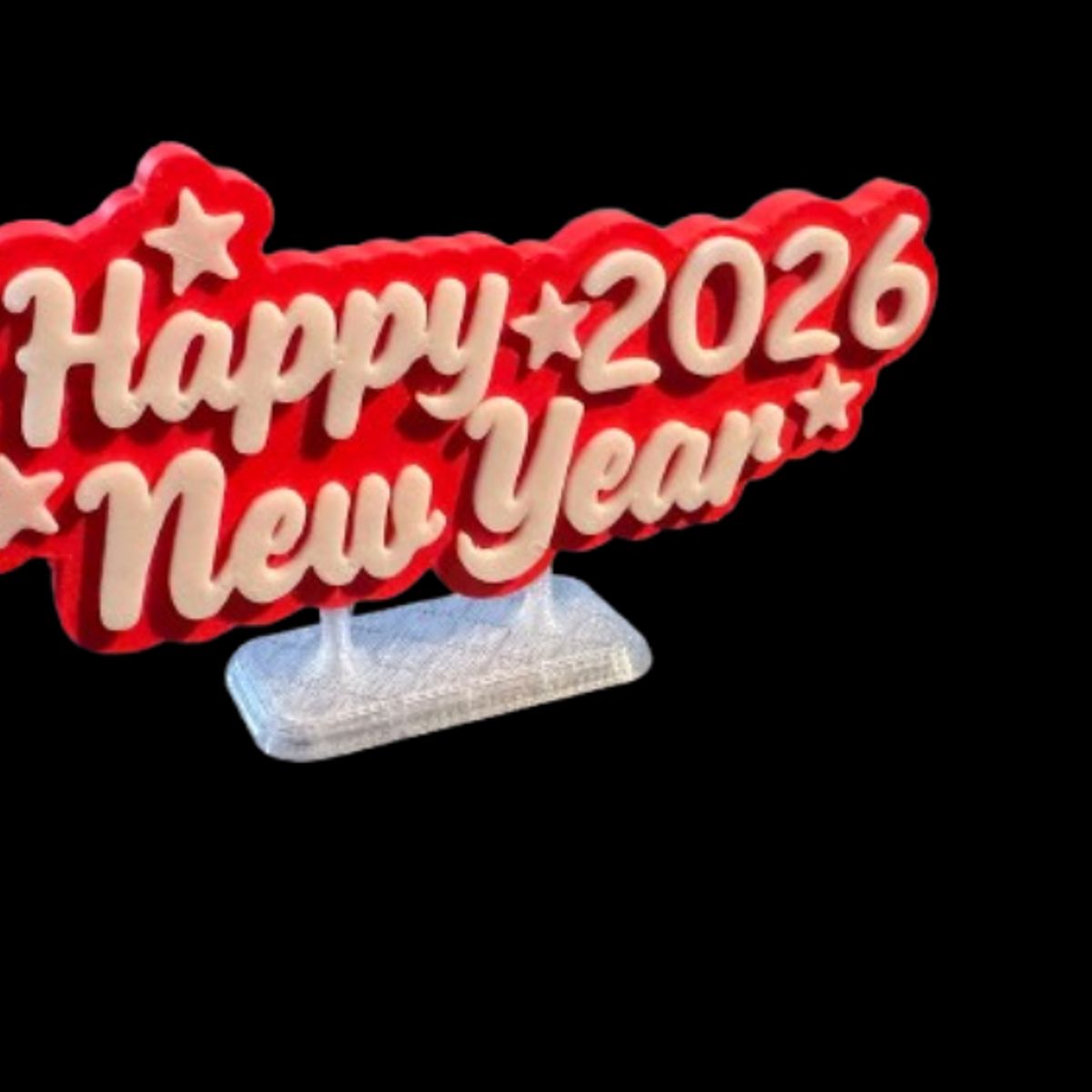 GENERICO - Placa de Feliz Año 2026