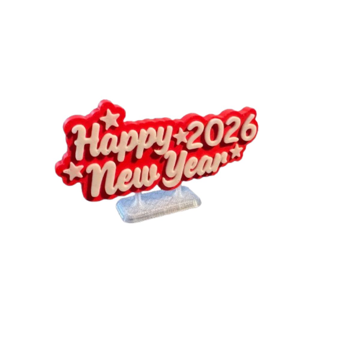 GENERICO - Placa de Feliz Año 2026