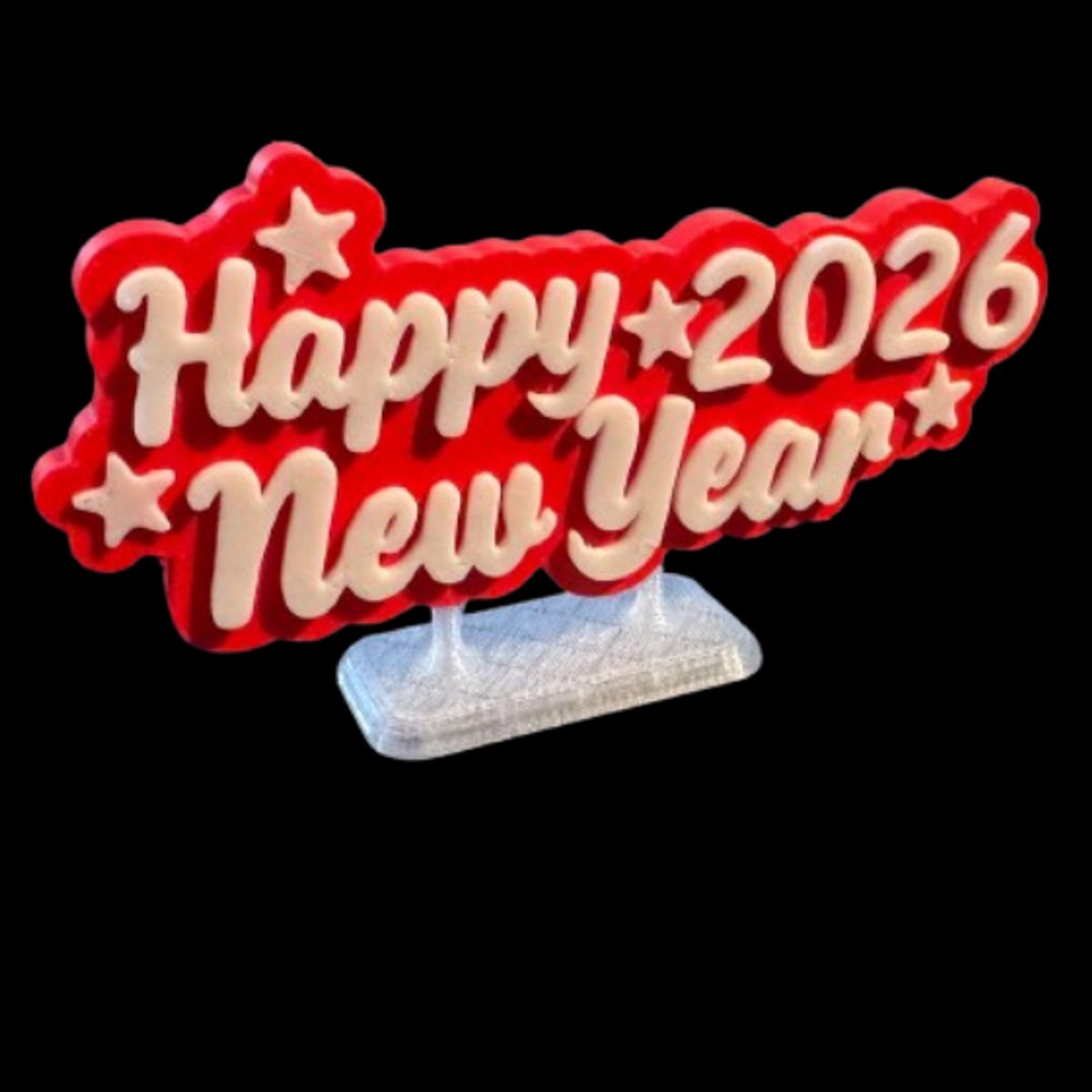 GENERICO - Placa de Feliz Año 2026