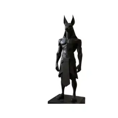 GENERICO - Figura Decoración- Escultura de Anubis