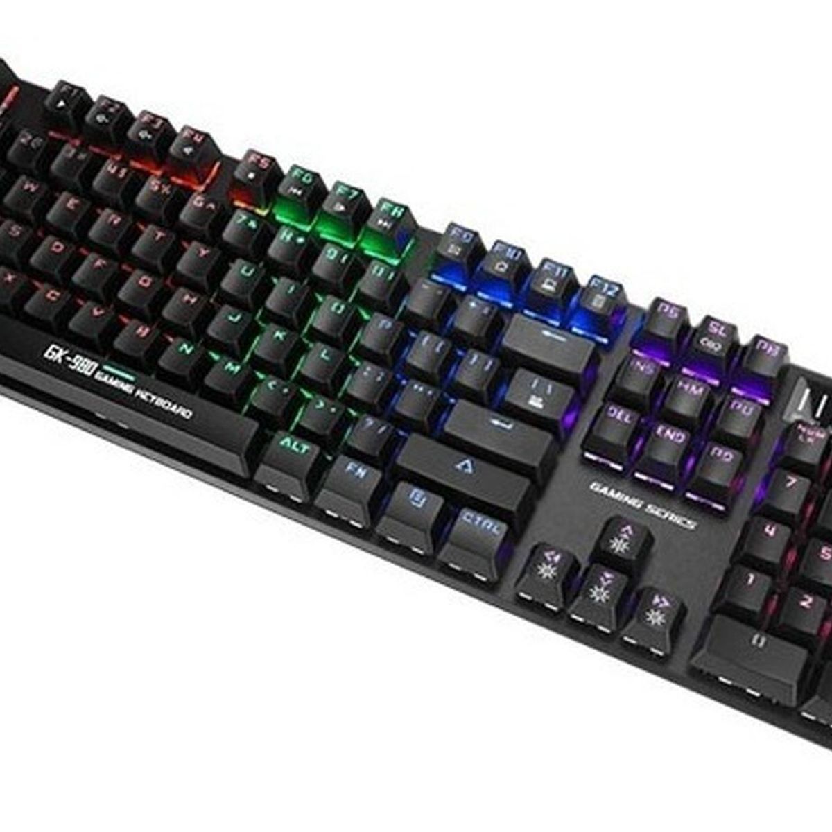 XTRIKE ME - Teclado Gamer Mecánico Xtrike Me GK-980 Switch Azul RGB