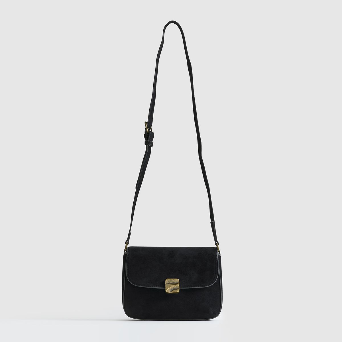 LOUNGE - Cartera Bandolera Fake Suede Woman LOUNGE
