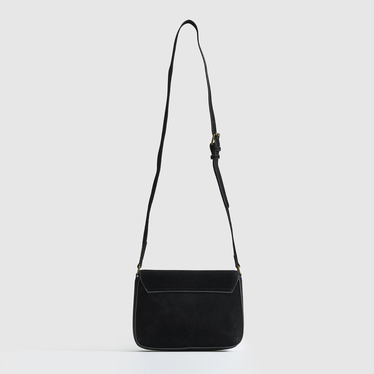 LOUNGE - Cartera Bandolera Fake Suede Woman LOUNGE