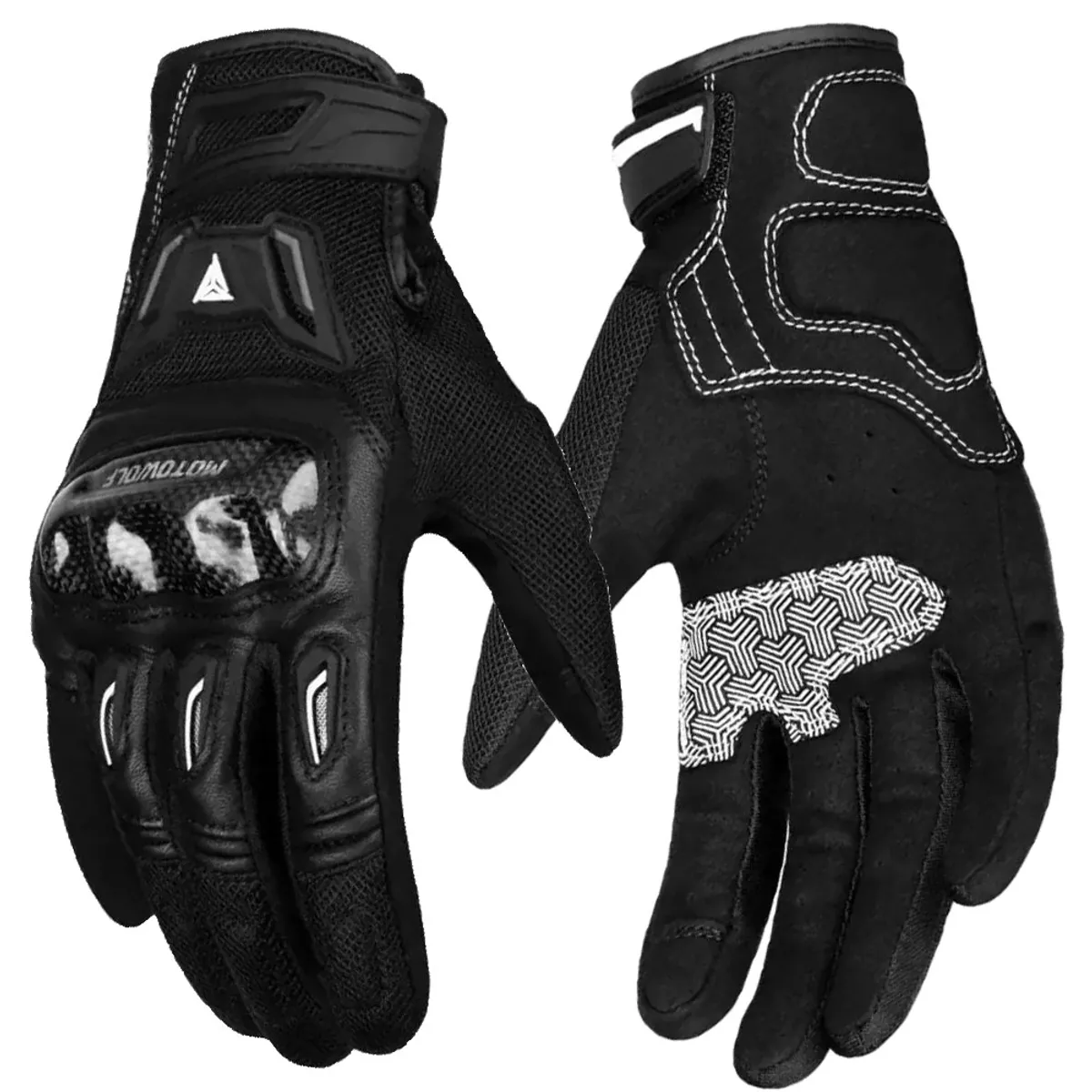 MOTOWOLF - Guantes de Mujer para Motociclismo Motowolf 0330B