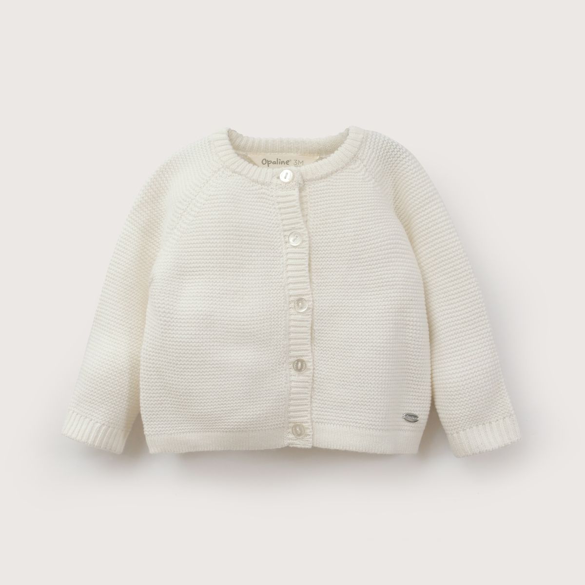 OPALINE - Chaleco Bebe Unisex Taupe