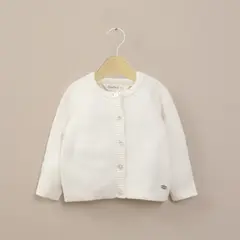 OPALINE - Chaleco Bebe Unisex Taupe