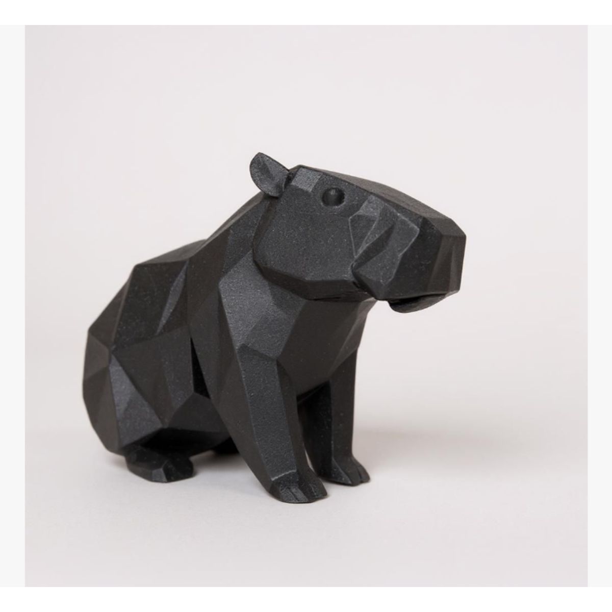 GENERICO - Figura Decoración- Escultura Capibara Geométrico