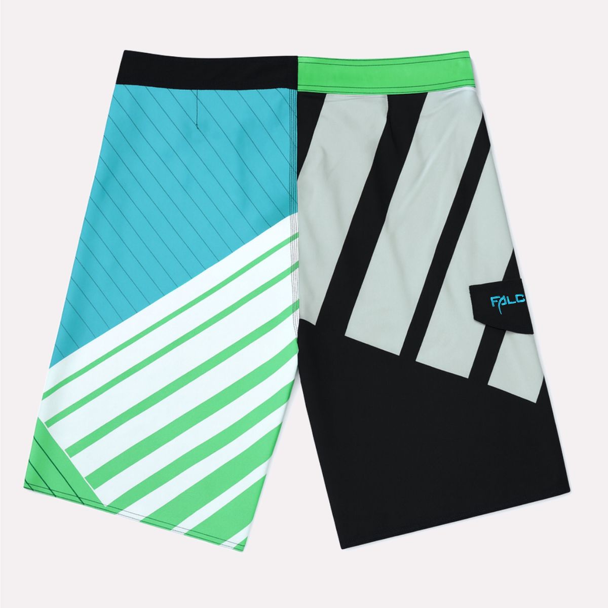 FALCONE - Traje De Baño Estampado Diagonal