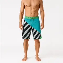 FALCONE - Traje De Baño Estampado Diagonal