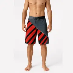 FALCONE - Traje De Baño Estampado Diagonal