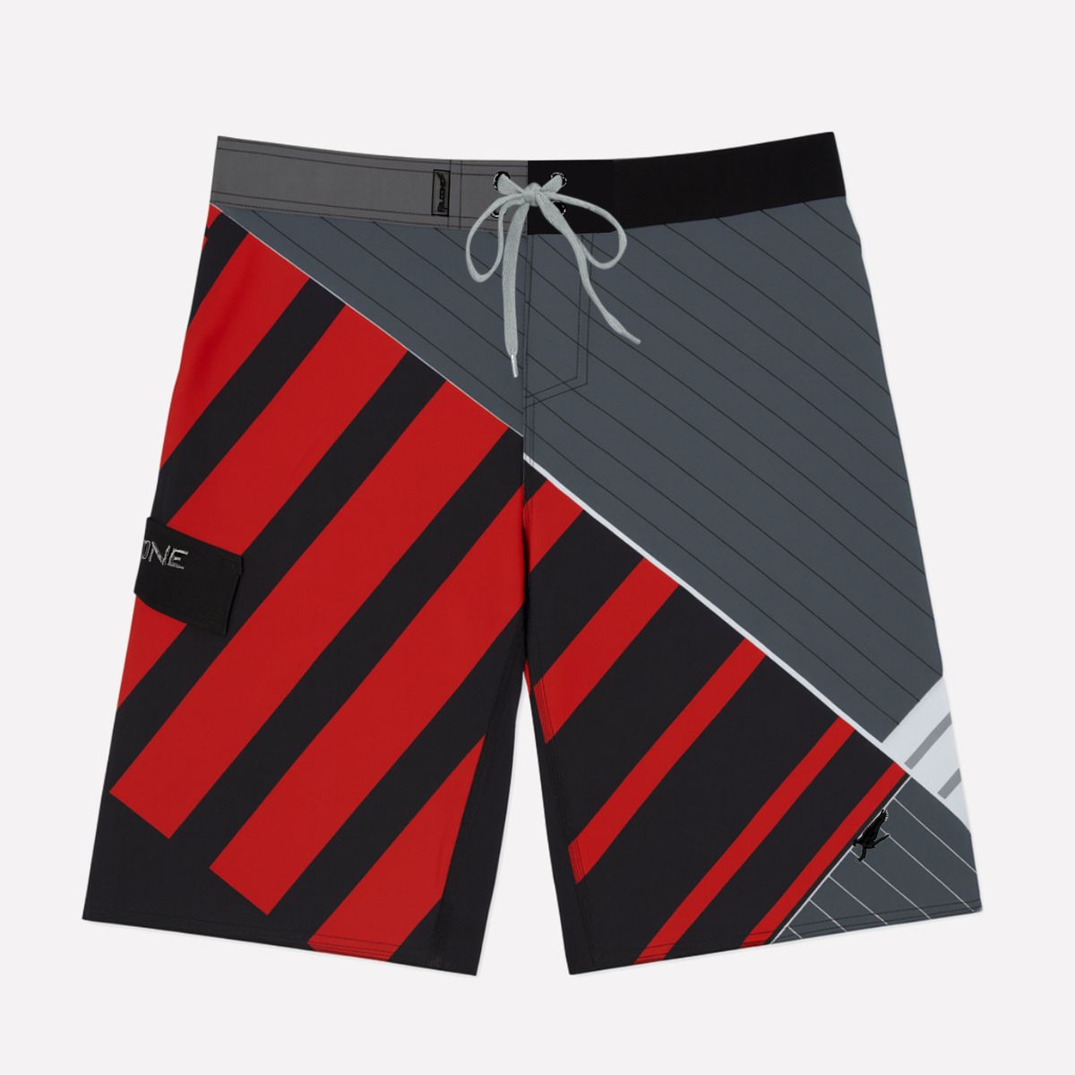 FALCONE - Traje De Baño Estampado Diagonal