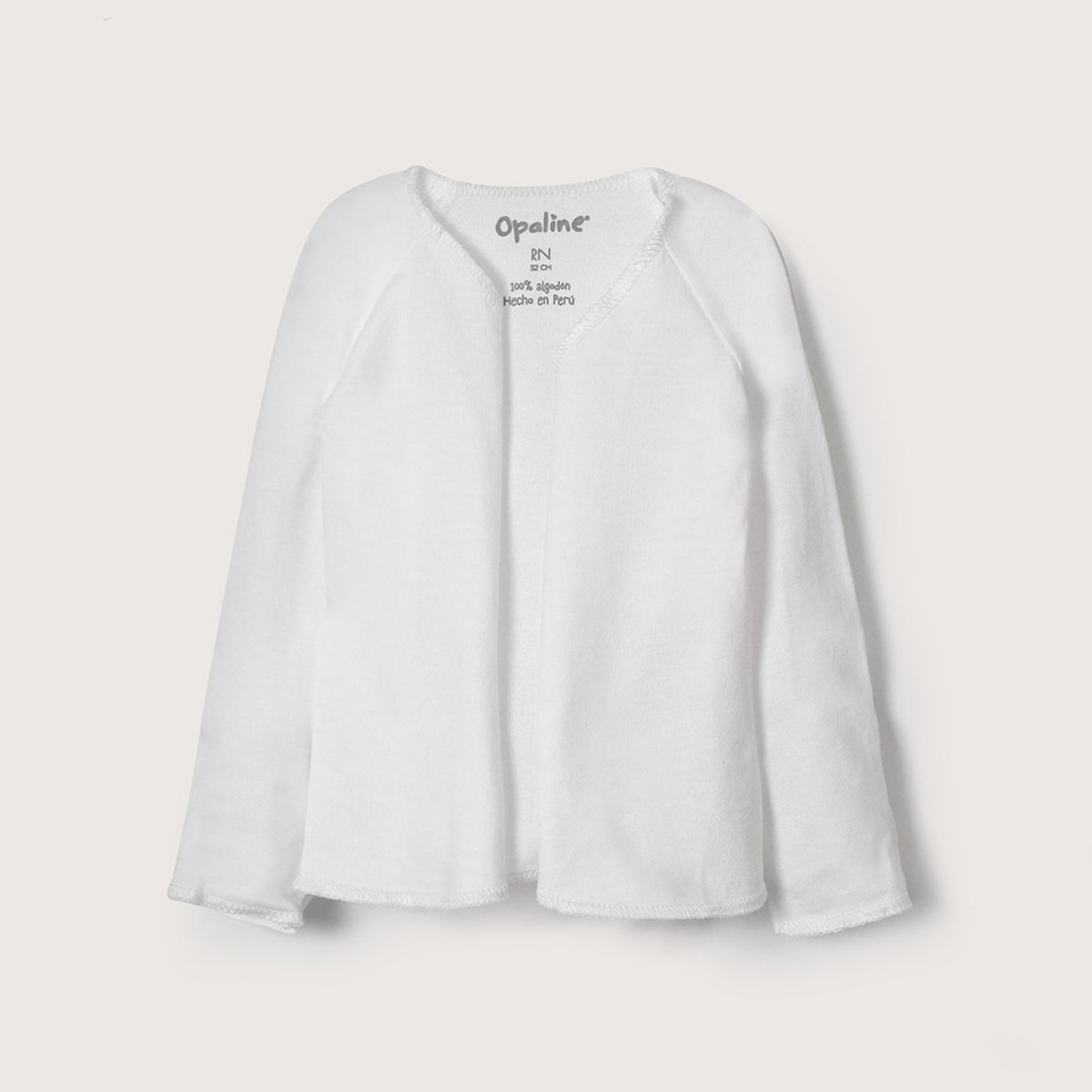 OPALINE - Pack De 2 Camisetas Guante Blancas Bebe