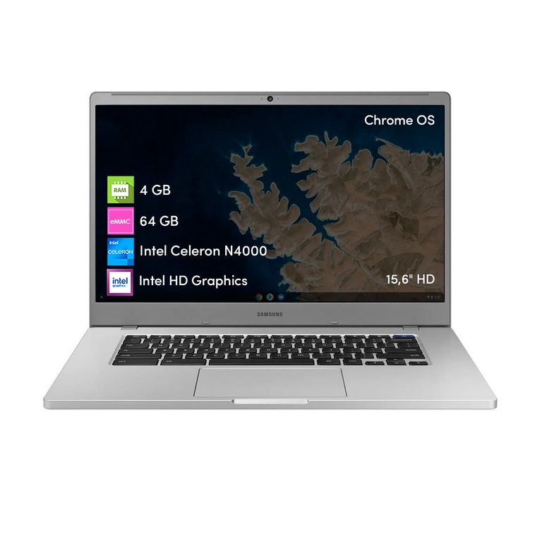 Notebook Chromebook Celeron 4GB 64GB 156 Chrome OS