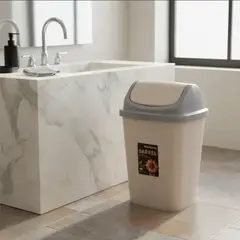 GENERICO - Basurero papelero con tapa de 405cm