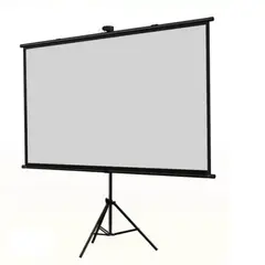 OEM - Telón Mural de Proyector Portátil de 60 pulgadas (Gris Fibra Telón)