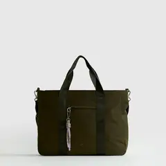 LOUNGE - Cartera De Hombro Notebook Nylon Straps Gruesos Llavero