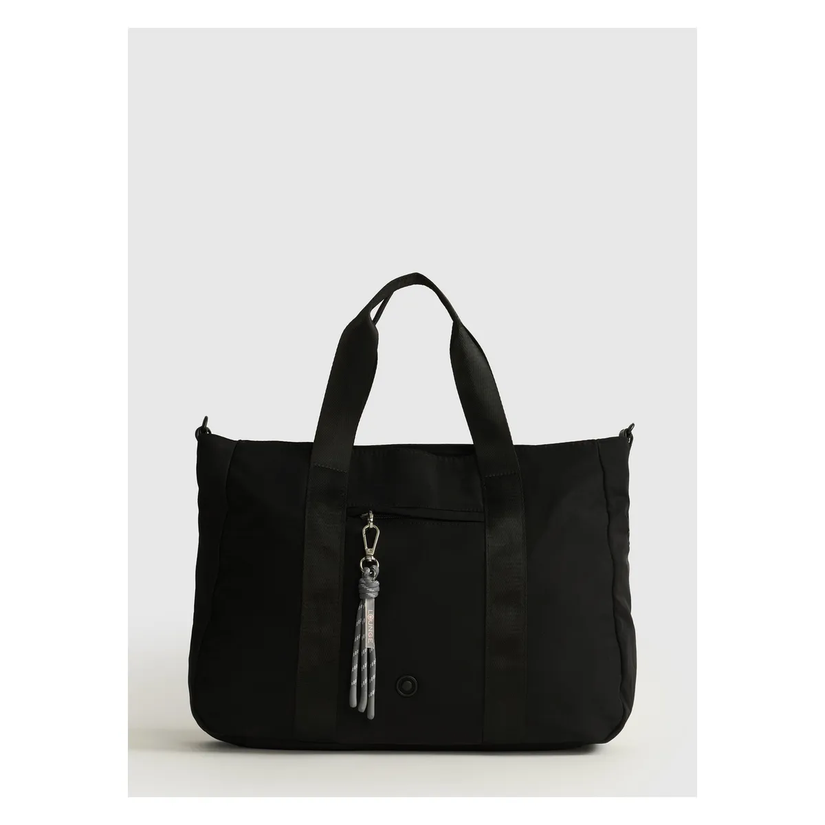 LOUNGE - Cartera De Hombro Notebook Nylon Straps Gruesos Llavero LOUNGE