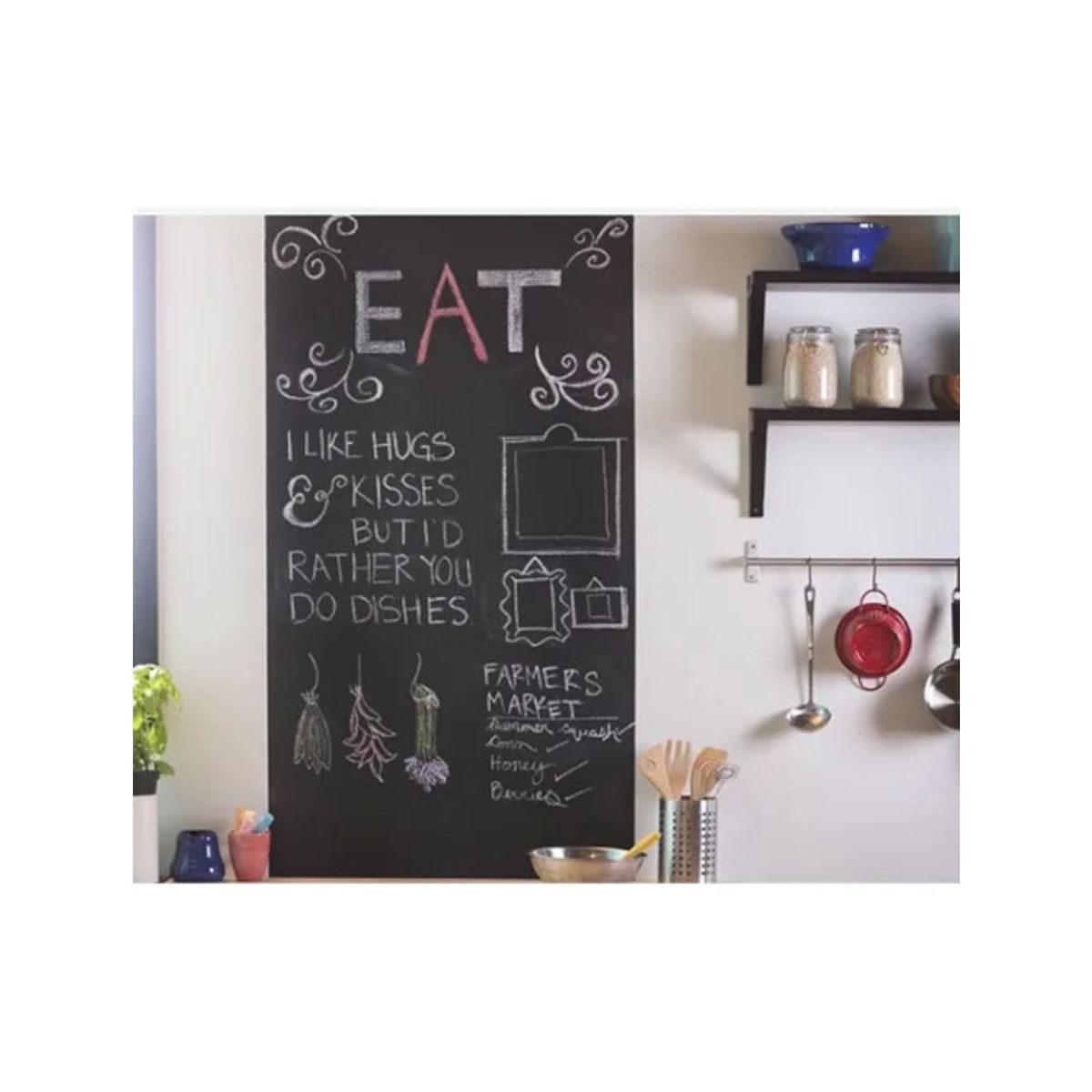 RUST OLEUM - Pintura Chalk Board Pizarron Negro Mate 887 ml