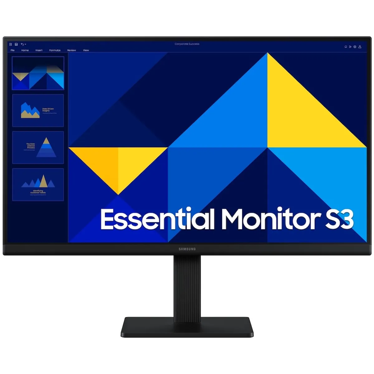 SAMSUNG - Monitor Samsung 22″ Essential S3 S30GD FHD IPS 100Hz
