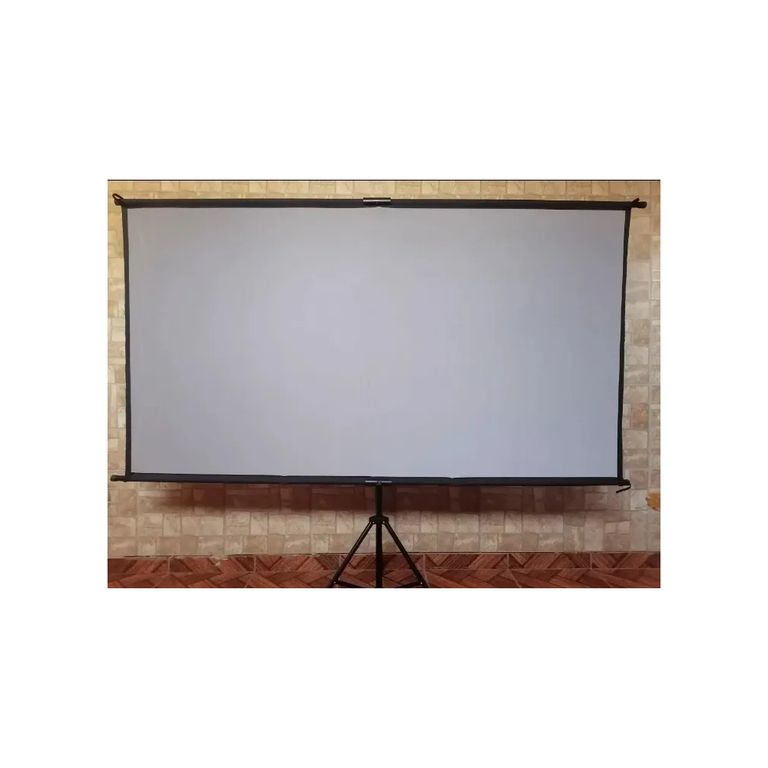OEM Telón Mural de Proyector Portátil 84 pulgadas (Gris Fibra Telón)