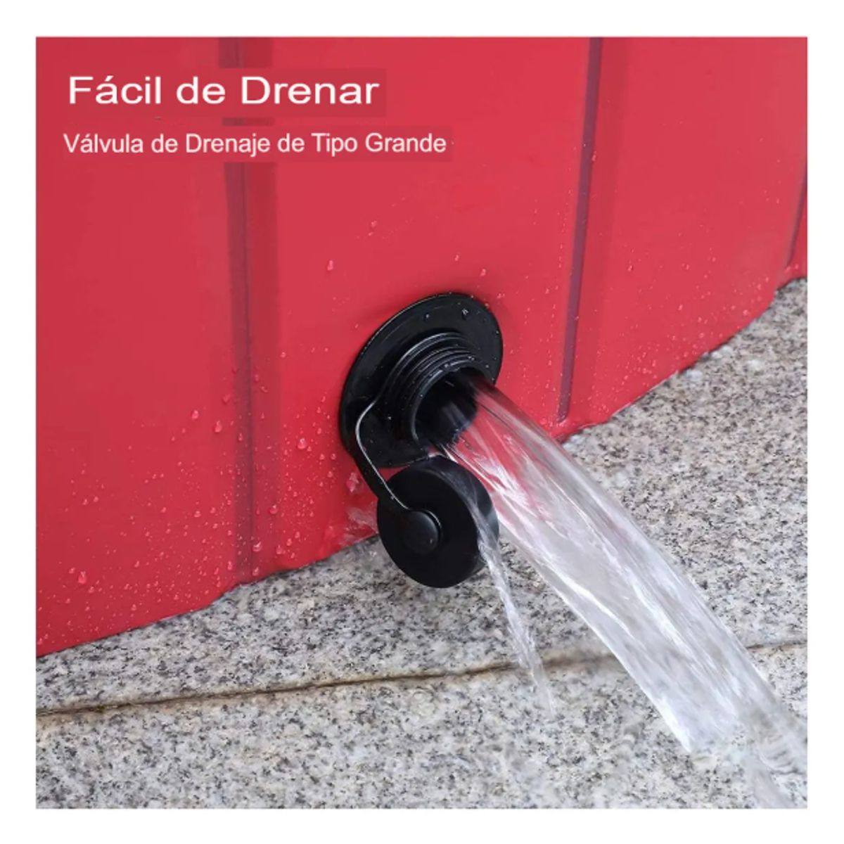 GENERICO - PISCINA PLEGABLE 50CM PARA MASCOTAS VERANO